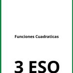 Ejercicios Funciones Cuadraticas 3 ESO PDF