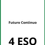 Ejercicios Futuro Continuo 4 ESO PDF