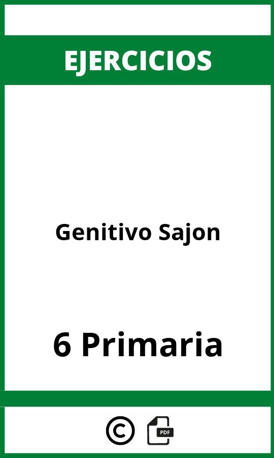 Ejercicios Genitivo Sajon 6 Primaria PDF