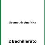 Ejercicios Geometria Analitica 2 Bachillerato PDF