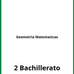 Ejercicios Geometria Matematicas 2 Bachillerato PDF