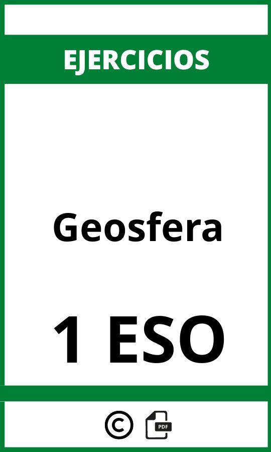 Ejercicios Geosfera 1 ESO PDF