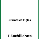 Ejercicios Gramatica Ingles 1 Bachillerato PDF