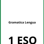 Ejercicios Gramatica Lengua 1 ESO PDF