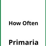 Ejercicios How Often Primaria PDF