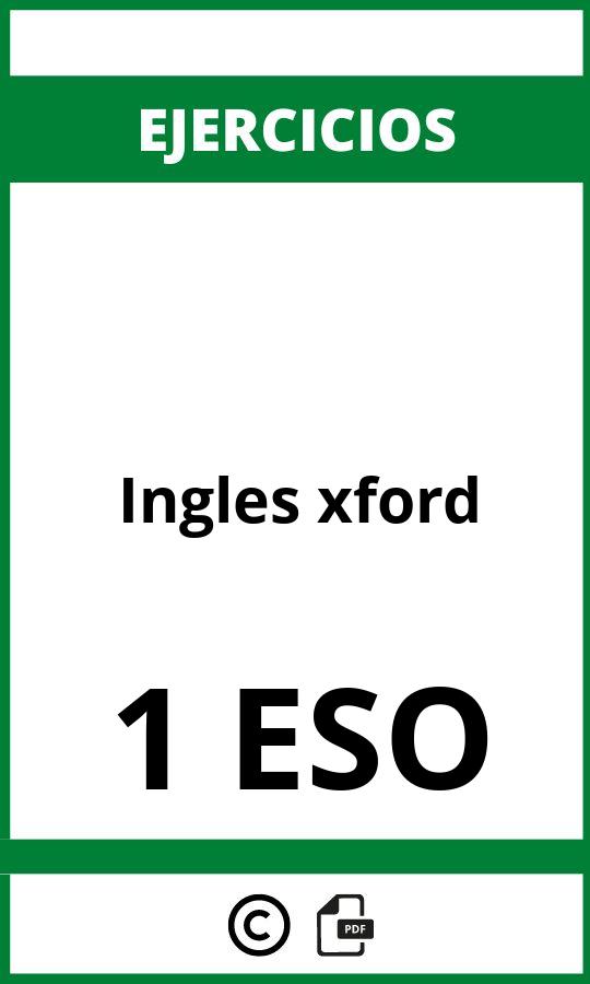 Ejercicios Ingles 1 ESO PDF Oxford