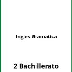 Ejercicios Ingles 2 Bachillerato  Gramatica PDF