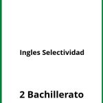 Ejercicios Ingles 2 Bachillerato Selectividad PDF