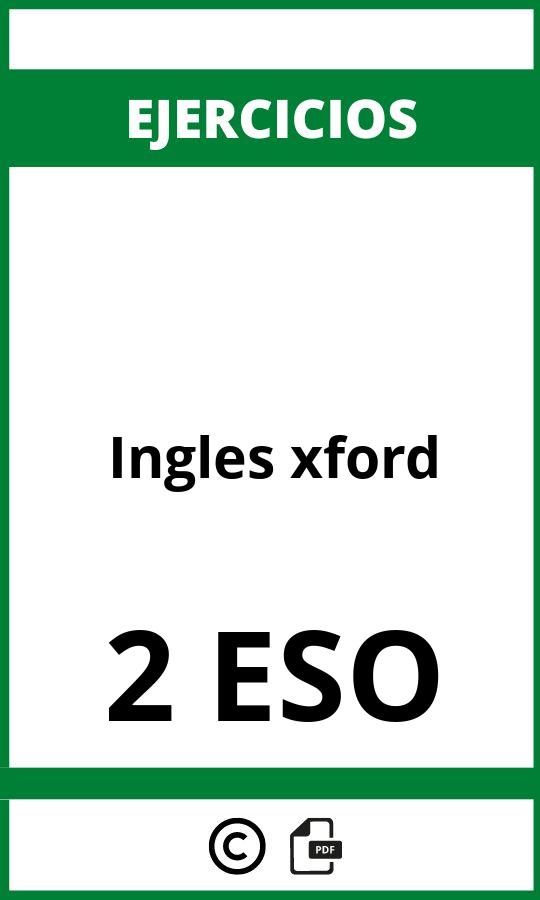 Ejercicios Ingles 2 ESO PDF Oxford