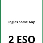 Ejercicios Ingles 2 ESO Some Any PDF