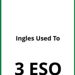 Ejercicios Ingles 3 ESO Used To PDF