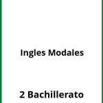 Ejercicios Ingles Modales 2 Bachillerato PDF