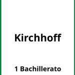 Ejercicios Kirchhoff 1 Bachillerato PDF