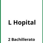 Ejercicios L Hopital 2 Bachillerato PDF
