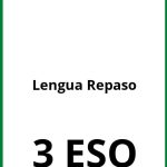 Ejercicios Lengua Repaso 3 ESO PDF