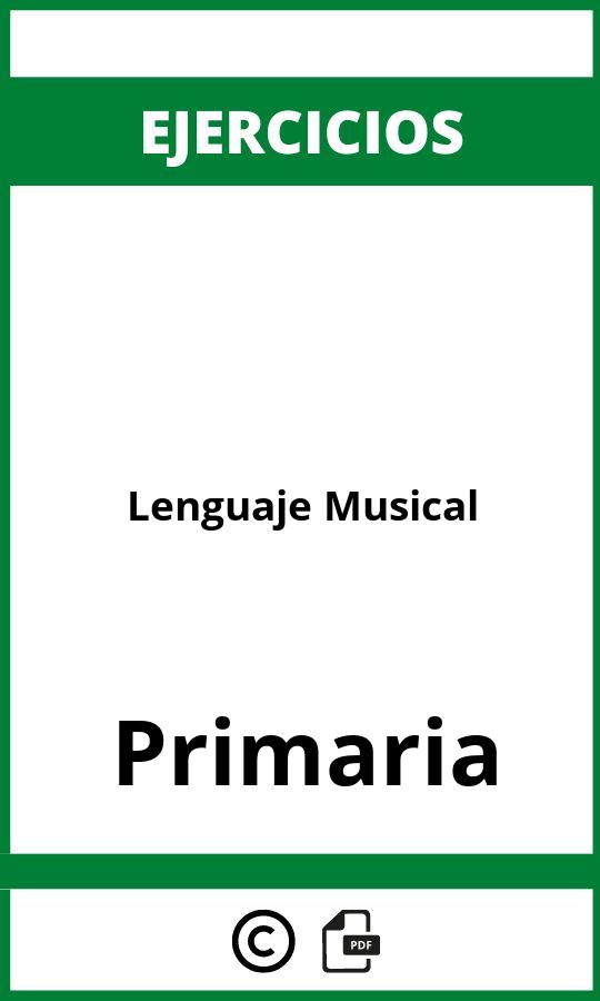 Ejercicios Lenguaje Musical Primaria PDF