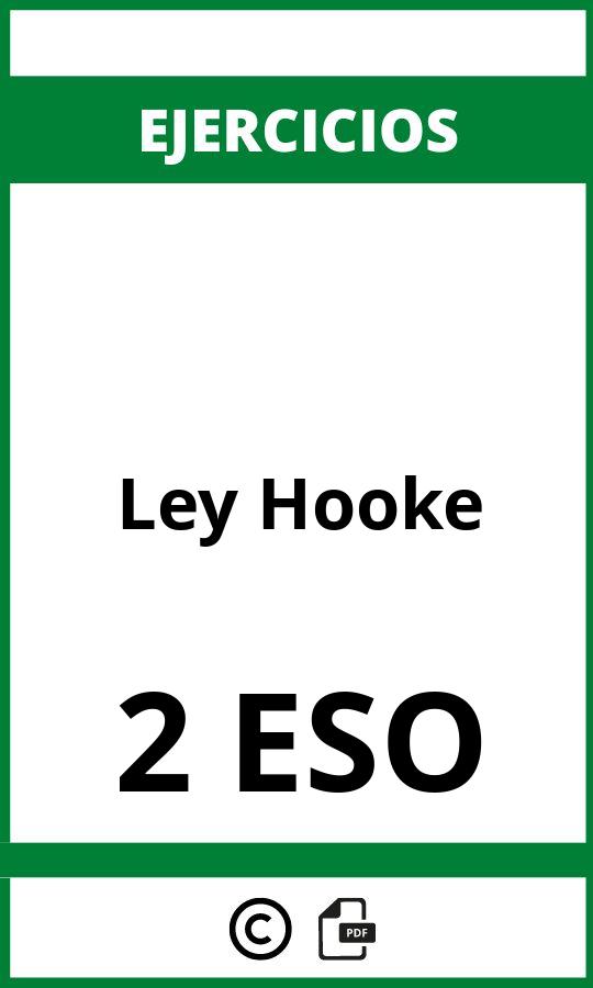 Ejercicios Ley Hooke 2 ESO PDF