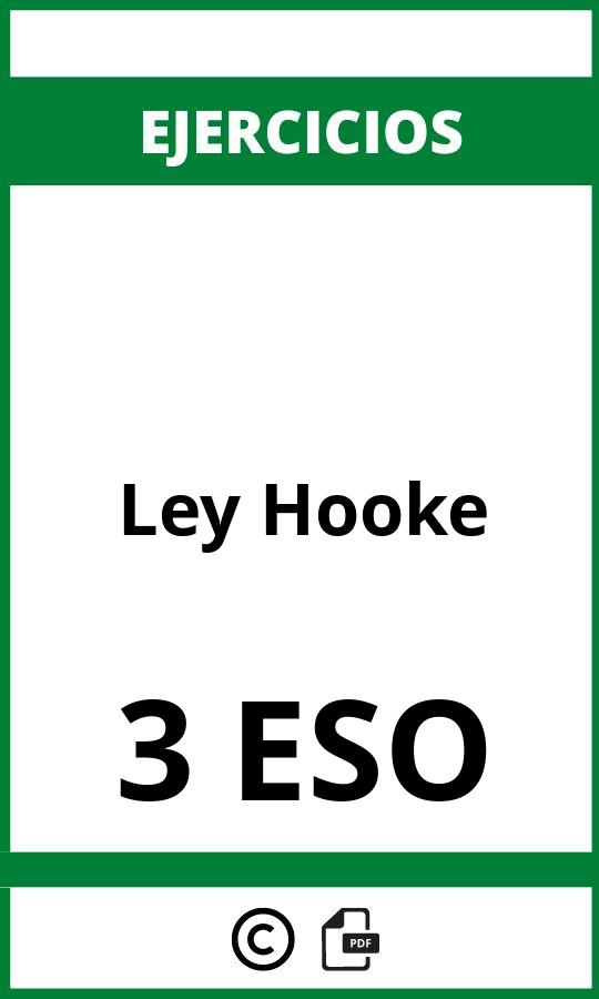 Ejercicios Ley Hooke 3 ESO PDF