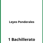 Ejercicios Leyes Ponderales 1 Bachillerato PDF