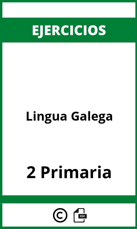 Ejercicios Lingua Galega 2 Primaria PDF