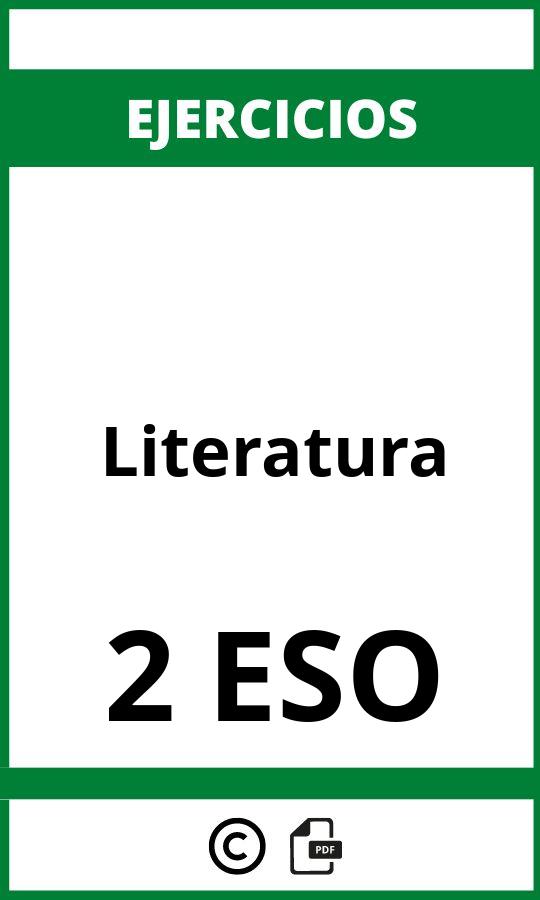Ejercicios Literatura 2 ESO PDF