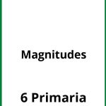 Ejercicios Magnitudes 6 Primaria PDF