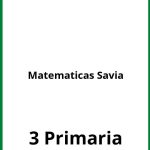 Ejercicios Matematicas 3 Primaria Savia PDF