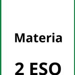 Ejercicios Materia 2 ESO PDF