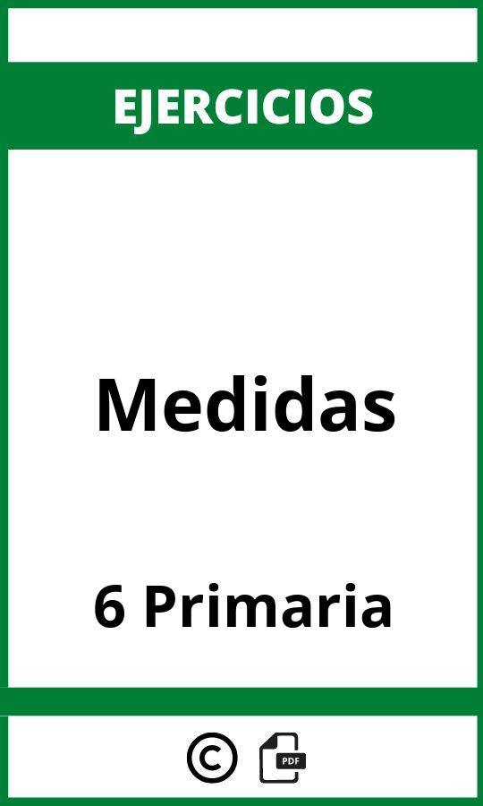 Ejercicios Medidas 6 Primaria PDF