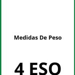 Ejercicios Medidas De Peso 4 Primaria PDF
