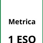 Ejercicios Metrica 1 ESO PDF