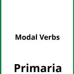 Ejercicios Modal Verbs Primaria PDF