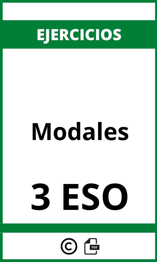 Ejercicios Modales 3 ESO PDF