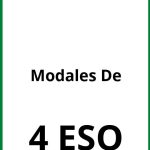 Ejercicios Modales 4 De ESO PDF