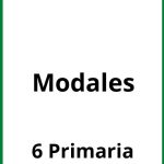 Ejercicios Modales 6 Primaria PDF