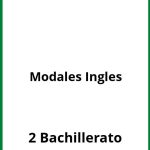 Ejercicios Modales Ingles 2 Bachillerato PDF