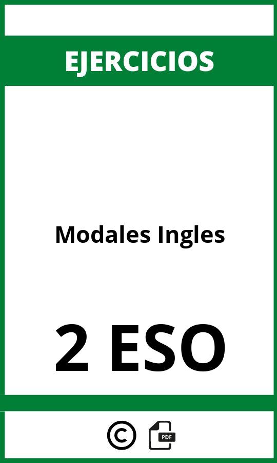 Ejercicios Modales Ingles 2 ESO PDF