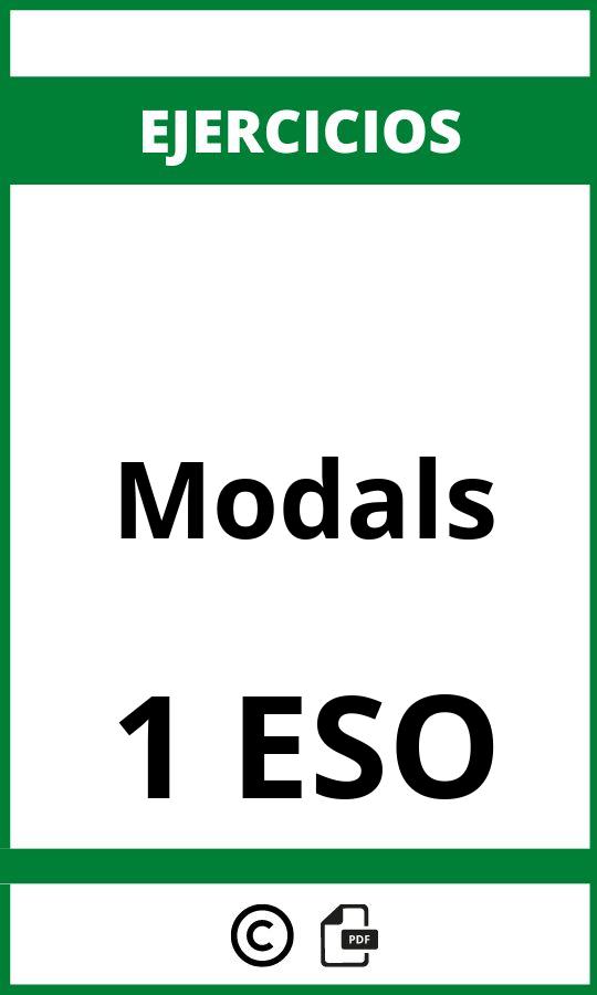 Ejercicios Modals 1 ESO PDF