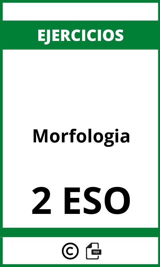 Ejercicios Morfología 2 ESO PDF