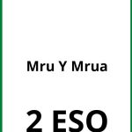 Ejercicios Mru Y Mrua 2 ESO PDF