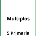 Ejercicios Multiplos 5 Primaria PDF