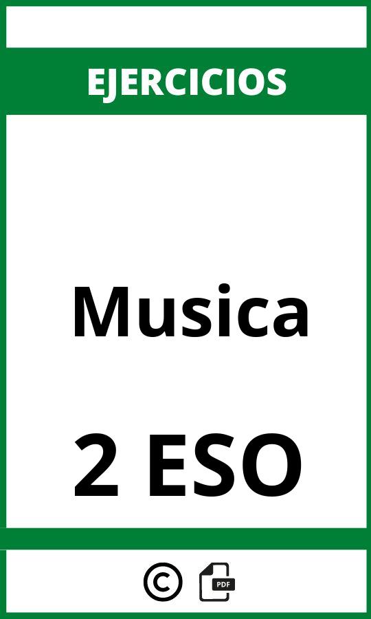 Ejercicios Musica 2 ESO PDF