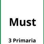 Ejercicios Must 3 Primaria PDF