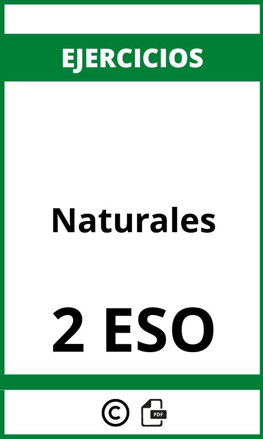 Ejercicios Naturales 2 ESO PDF