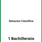 Ejercicios Notacion Cientifica 1 Bachillerato PDF