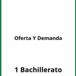 Ejercicios Oferta Y Demanda 1 Bachillerato PDF