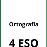 Ejercicios Ortografia 4 ESO PDF