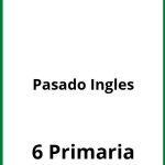 Ejercicios Pasado Ingles 6 Primaria PDF