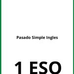 Ejercicios Pasado Simple Ingles 1 ESO PDF