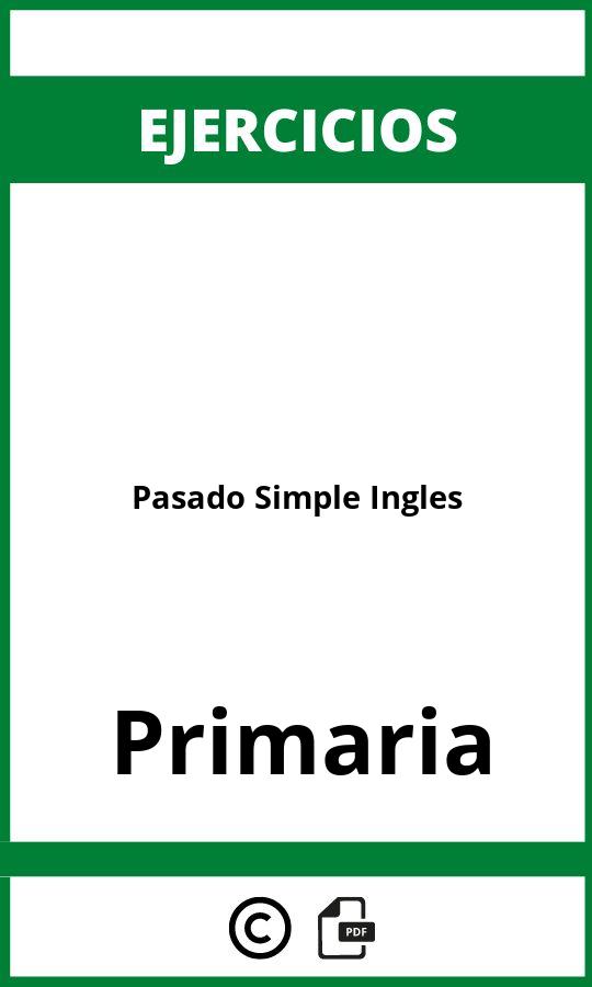Ejercicios Pasado Simple Ingles Primaria PDF